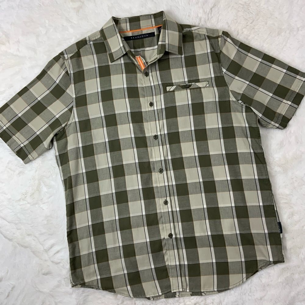 Mens SEAN JOHN shirt sleeve shirt